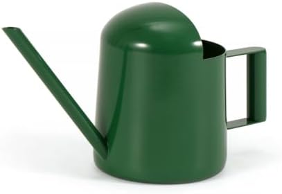 Small Watering Can 10oz Long Spout for Indoor Plants (Dark Green) - Image 2