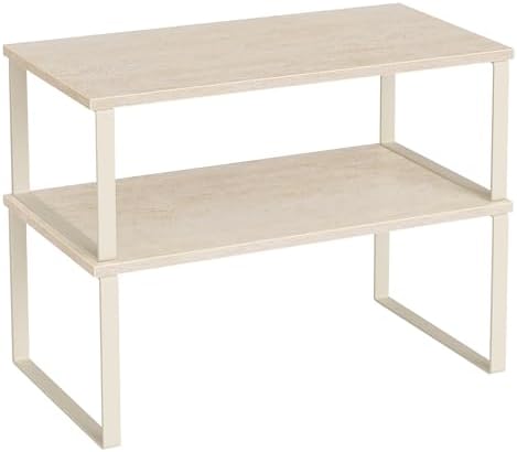 SONGMICS Cabinet Organizer Shelf, Set of 2 Spice Rack, Kitchen Storage by SONGMICSbySONGMICSHOME