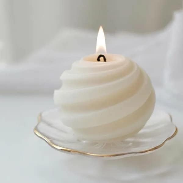 Candle Molds - Silicone Mold for Candles Making, DIY 3D Moulds for Soy Wax, Beeswax, Scented Candle, Valentine's Day Gifts (Planet) - Image 2