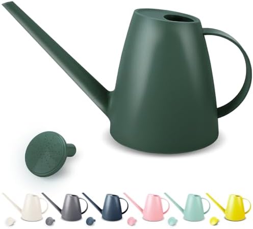 1.8L Watering Can, Watering Can Indoor Plants, Long Spout Small Water Can by QilebiGardeningSeries