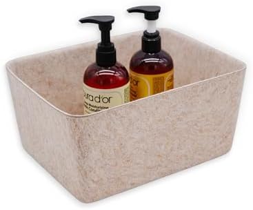 Welaxy Felt Wide Deep Drawer Organizer Caddy Natural Oatmeal Closet Storage by Welaxy