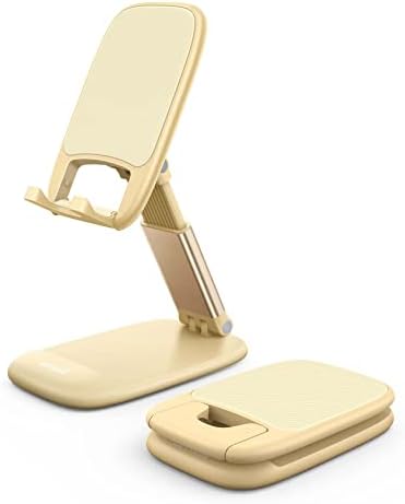 Lamicall Yellow Phone Stand for Desk - Telephone Stand Desk by Lamicall