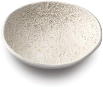 Skeem Print Block Offering Bowl - Handmade Jewelry Tray - Decorative Trinket Dish for Rings, Earrings, Necklaces, Bracelets, Watches or Keys by Skeem