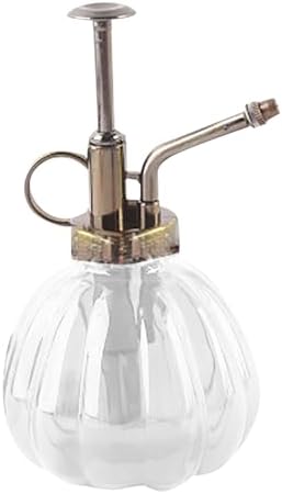 Spray Bottle for Plants, Plant Mister Spray Bottle, Glass Plant Mister Spray Bottle, Embossed Vintage Glass Watering Can, Succulent Watering Bottle with Top Pump for Outdoor (Z) by Unknown