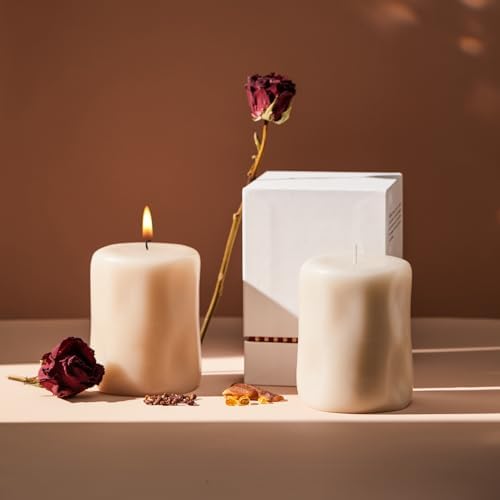 SAEUYVB Soy Wax for Candle Making，Natural Candle Wax for Candle Making, Granulated Soy Wax - Paraffin-Free, Beeswax-Free, 20 Cotton Candle Wicks, 20 Wick Stickers & 2 Centering Devices(2 lbs) - Image 6