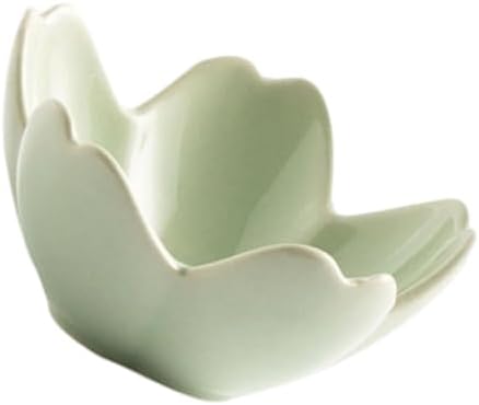 Elegant Floral Ceramic Jewelry Tray for Home Decoration and Accessory Organization Stylish Small Trinket Green by Unknown