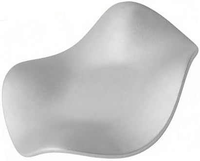 ZJchao Ceramic Jewelry Tray Ring Dish Key Tray 6.69x6.69x1.18in Minimalist Vanity for Rings Earrings Keys with Polished Finish for Bedroom Bathroom Decor (Silver) - Image 2