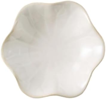 Jewelry Tray for Vanity, Petal Shaped Ceramic Catchall for Nightstand or Desk, Small Organizer for Tiny Essentials Ceramic Trinket Tray by Unknown
