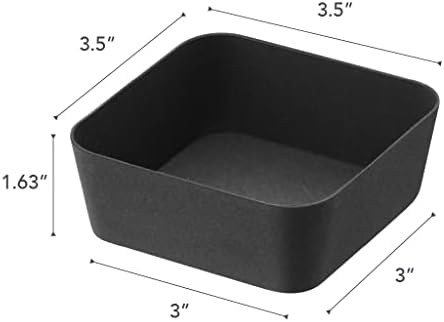YAMAZAKI Home Tower Space Saving Vanity Tray - 3.5" X 3.5" - Steel - Image 7