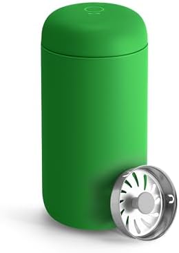 Fellow 12 oz Carter Move Travel Mug - Vacuum-Insulated Stainless Steel Travel Coffee Mug - Coffee Tumbler with Ceramic Interior and Splash Guard - Sporty Green by Unknown