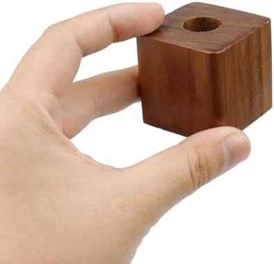 Single Pen Stand Holder,Walnut Single Pen Holder 2Pcs 4×1.4cm - Image 5