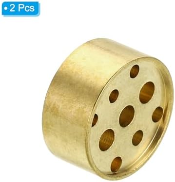 PATIKIL 2Pcs Brass Incense Cone Burner Stick Holder 0.8" Dia.0.4" Tall - Image 3