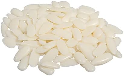 Rayher Rapeseed Wax Lentils, Bag 250g, Made of Hardened Rapeseed Oil, Practical Lens Shape, Wax Granules, for Pouring Candles, Unscented - Image 2