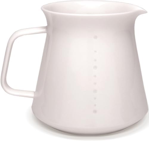 Palatti Lunar Porcelain Coffee Server and Carafe, 20oz / 600ml, Perfect for Ceramic Pour Over Maker Set, Exquisite and Elegant Experience for Ceramic Pour Over Coffee Dripper by palatti