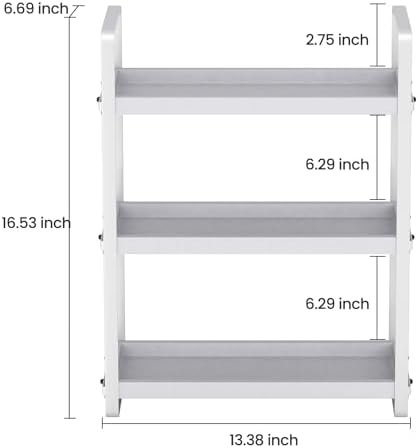 HNRLOY Bathroom Counter Organizer, Bathroom Counter Shelf, Makeup Organizer - Image 3
