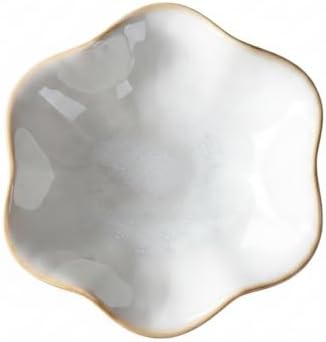 Small Ceramic Jewelry Tray for Rings and Earrings, Decorative Catchall Dish for Vanity, Nightstand, or Dresser Top by Unknown