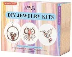 Filofly DIY Jewelry Making Kit 001, Spread The Wings, Wire Wrapping Kits by FILOFLY