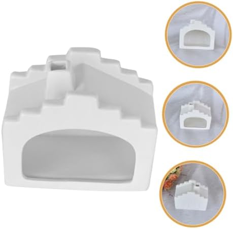 Ceramic Palo Santo Burner House Shaped for Incense Sticks - Image 7