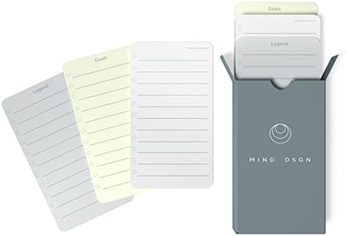 Daily Planner To-Do List Notepad for ADHD Focus, Planner Cards Only by MindDesign
