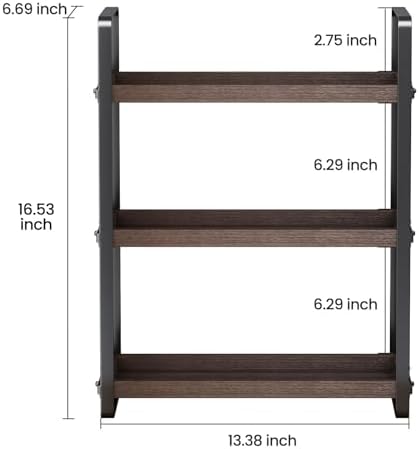 HNRLOY Bathroom Counter Organizer, Bathroom Counter Shelf, Makeup Organizer - Image 3