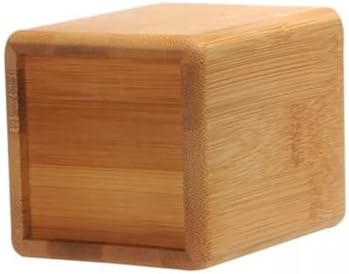 Veemoon Sturdy Bamboo Material Desk Organizing Boxes under Desk Storage Bins Stackable Storage Bins for Office - Image 7