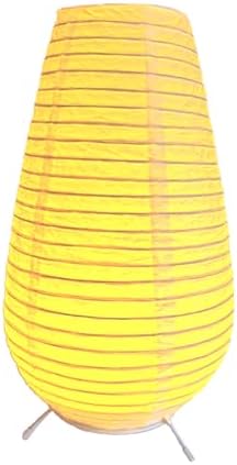 YY YEARCHY Battery Operated Paper Table Lamp, 10.4", Cordless by YYYEARCHY
