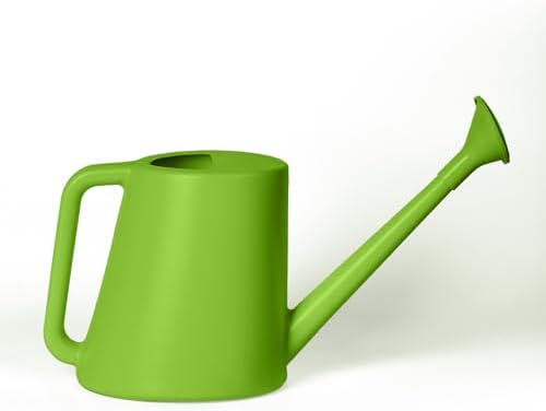 ZXJ Hand Plant Watering Can - for Indoor and Outdoor Home Garden Plants - with Long Spout - Light Green- 1/2 Gallon by ZXJ