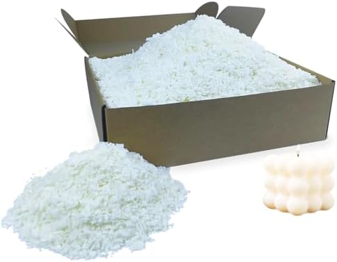TooGet Pure White Soy Wax Flakes, 100% Natural Soy Wax Bulk for Candle Making DIY, Premium Quality, Top Grade - 10 Pound by TooGet