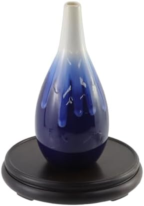 Oriental Wooden Pedestal Vintage Ebony Vase Lamp Teapot Base - Image 4