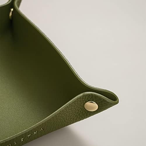 OLETHA Foldable Valet Tray, Travel Essentials for Women, Green - Image 4