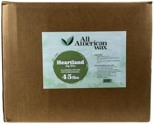 All American Wax Soy Wax Flakes, 45 lb, Natural Candle Wax for DIY Candles by Unknown