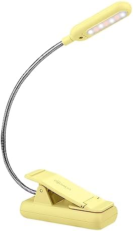 VAVOFO Rechargeable Reading Light, Clip on Book Light for Reading in Bed by VAVOFO