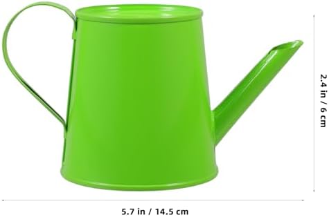 GANAZONO Mini Metal Watering can 5.70X2.75X2.36In Indoor Outdoor Garden Watering Pot Lightweight Iron Kettle for Home Desktop Decor - Image 3