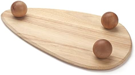 Wood Riser for Display, Wooden Pedestal Stand for Decor, Wood Display Tray for Candles Plants Bottles Vases Soap Dispenser - Image 3