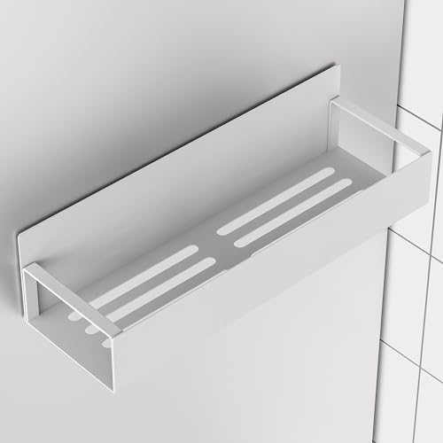 HuggieGems 2 Pack Magnetic Spice Storage Rack Organizer for Refrigerator and Oven, White Fridge Organizers and Storage - Image 6