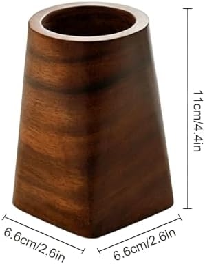 Nykto Wooden Pen Holder, Office Supplies Organizer Caddy Stand - Image 2