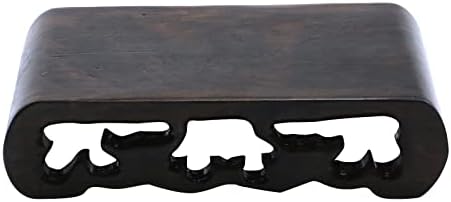 Rectangle Furniture Wooden Display Stand Base, 4.84" Inner Diameter by PUFGUY