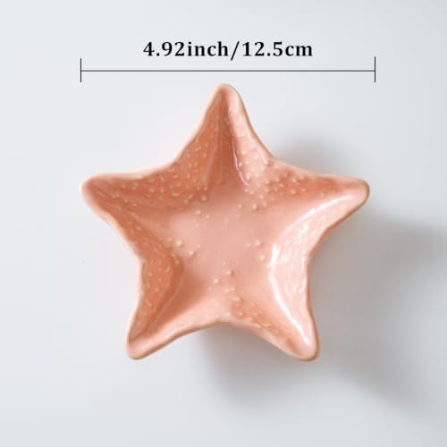 Jewelry Dish Decorative Ring Tray, Ceramic Small Cute Trinket Tray 4.92" - Image 2