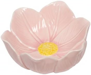 Ceramic Decorative Tray for Vanity and Desk, Small Storage Organizer for Jewelry Keys Coins, Compact Catchall Dish with Raised Edges (1 PC) by Unknown