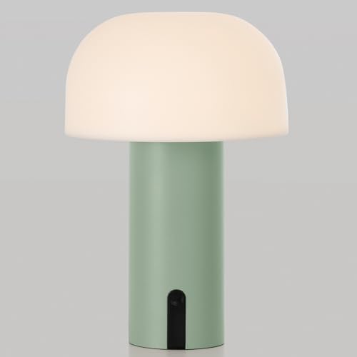 Mushroom Table Lamp, Cordless Rechargeable Touch Light, Waterproof by Unknown