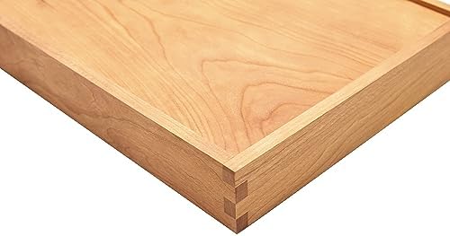 pandapark Wood Organizer Tray,Black Walnut,Desk & Drawer Storage Box (Cherry Master-4) - Image 5