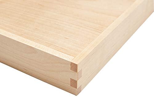 pandapark Wood Organizer Tray,Black Walnut,Desk & Drawer Storage Box (Maple Master) - Image 7