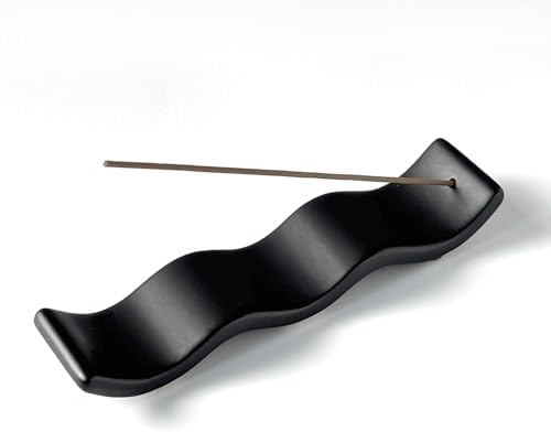 Home Ceramic Incense Holder with ash Catcher with 1 Hole (3mm)-Table Decor - Image 2