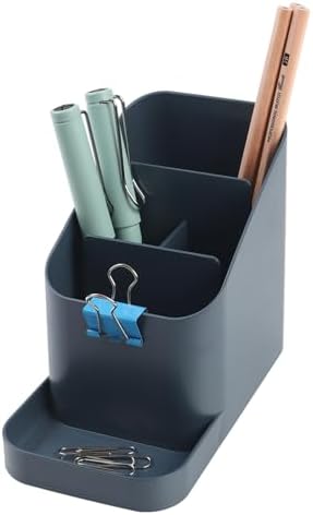 BLUE GINKGO Pen Holder, Desk Organizer, Blue, Made in Korea by BLUEGINKGO