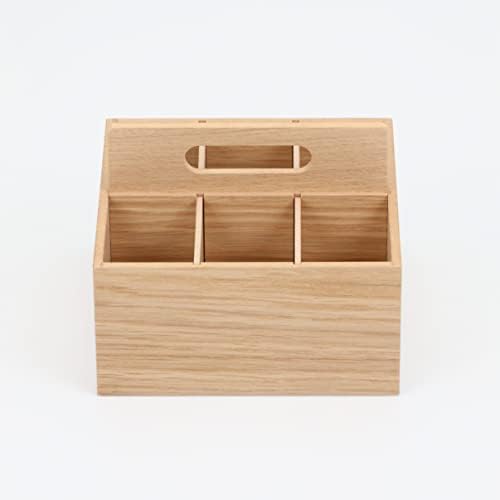 無印良品 MUJI 44310236 Wooden Tool Box, Approx. 6.6 x D 6.6 x H 5.0 inches (16.8 x 16.8 x 12.6 cm) - Image 7