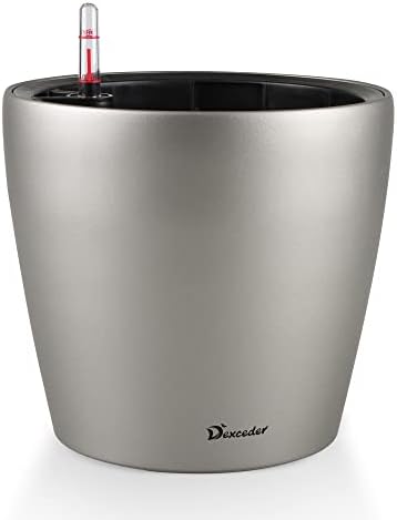 Dexceder 9x8 Self Watering Planter (Smoky Gray Matte) by Dexceder