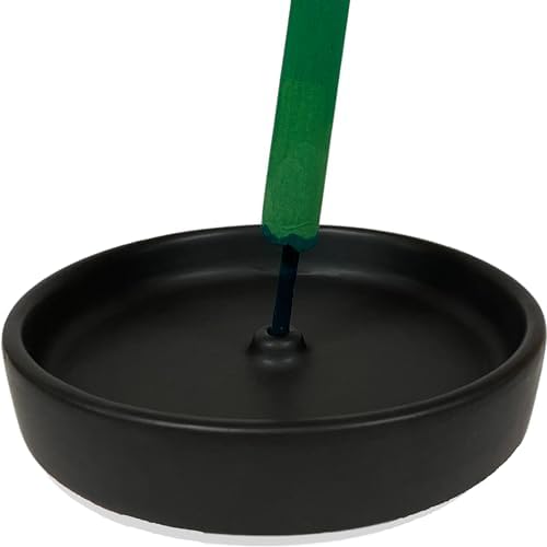 W4W Mosquito Stick Holder – Ceramic Holder for Incense & Mosquito Sticks – for Outdoor & Indoor use, Pool Side, Patio, Deck, Camping, Hiking, etc... by W4W
