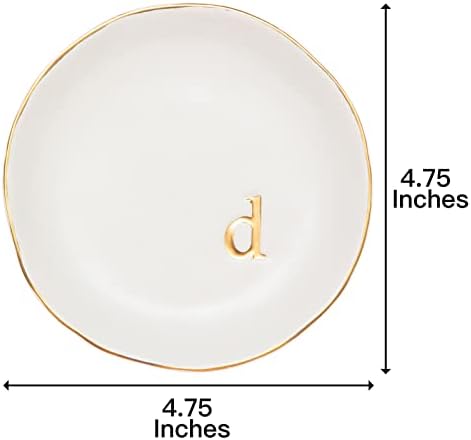 COLLECTIVE HOME Ceramic Jewelry Tray, Trinket Dish, Gifts for Women (D) - Image 2