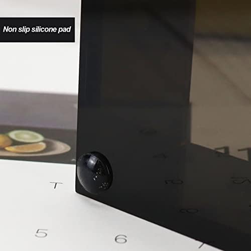 Acrylic Black and Gold Sticky Note Holder 3.7"¡Á3.7 Sticky Note Dispenser for Desk Cute Memo Notepad Holder for Office Supplies - Image 6
