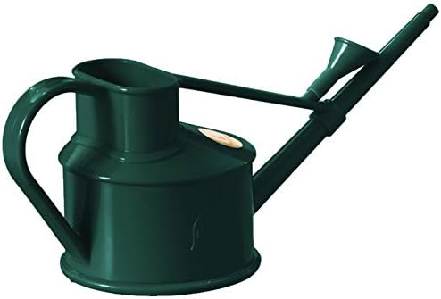 Haws Handy Plastic Watering Can, Mini Water Can for Indoor Plants, Succulents and Flowers, Green, 1 Pint - Image 2